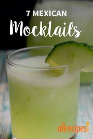 Tequila cocktails can take on a variety of flavors. 7 Refreshing Mexican Drinks Minus The Tequila Mexican Drinks Fruity Drinks Drinks Alcohol Recipes