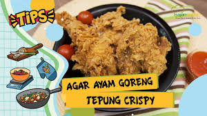 Kamu bisa mempraktikkan resep ayam goreng crispy bumbu pedas di rumah. Cara Membuat Ayam Goreng Tepung Ala Kfc Youtube