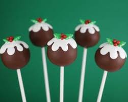 Christmas cake pops christmas cake pop set of 24! Christmas Pudding Cake Pops Good Food Channel Recipe Christmas Cake Pops Christmas Pudding Cake Pops