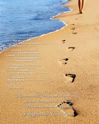 Also known as footprints in the sand, this prayer shows how god is always with us, especially in times of need. Footprints In The Sand Poem Beautiful Poem From Only The Bible Com
