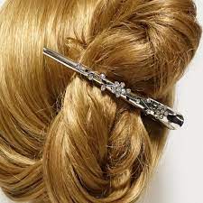 Rhinestone Pearl Decorated Steel Beak Hair Clip