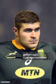 South Africa's Malcolm Marx and Pieter-Steph du Toit, during the... News  Photo