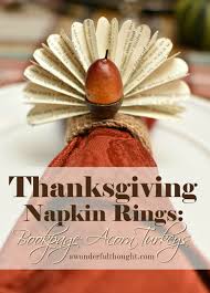 We did not find results for: Thanksgiving Napkin Rings Book Page Turkeys A Wonderful Thought