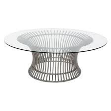 In essence, this round coffee table features a satin gold finish on all the sides and has a metal construction making it have. Round Coffee Tables With Glass Top Ideas On Foter