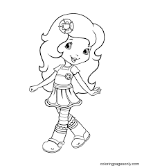If you buy from a link, we may earn a commission. Orange Blossom Coloring Pages Strawberry Shortcake Coloring Pages Coloring Pages For Kids And Adults