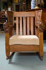 Antique Oak Mission Style Settee And Rocker Style Settee Mission Style Furniture Antique Oak Furniture
