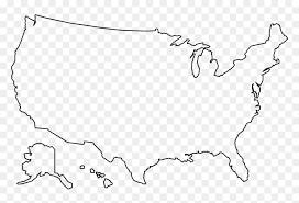 Now you can print united states county maps, major city maps and state outline maps for free. Us Map Outline Us Map America Png Outline Of Usa Png Transparent Png Vhv