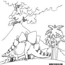 Animal coloring book farm coloring pages stegosaurus coloring stegosaurus funny dinosaur jurassic period coloring pages stock fresh stegosaurus coloring page 74 on coloring print with Stegosaurus Coloring Pages Coloring Home