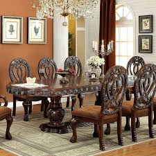 Formal dining room sets, cherry tradtional dining room sets, mahogany dining room furniture, solid wood formal dining room furniture accessories king size bean bag guest bed corduroy Wyndmere Dining Room Set Cherry By Furniture Of America Furniturepick