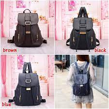 Berniat cari tas ransel wanita yang modelnya feminine? Cg1862 Grosir Tas Ransel Wanita Import Batam Murah Tas Punggung Tas Sekolah Main Kuliah Shopee Indonesia