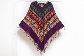 印地安民族風流蘇斗篷 波希米亞斗篷披肩 羊毛連帽斗篷 桃摩洛哥 omhandmade 圍巾 披肩 pinkoi women boho shorts fashion