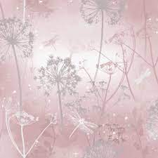Arthouse Damselfly Blush Paper Strippable Roll Covers 57 Sq Ft 692305 The Home Depot Blush Wallpaper Blush Pink Wallpaper Floral Wallpaper