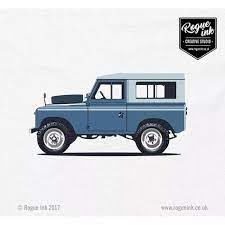 Land Rover Series 2 T Shirt Illustration By Rogue Ink Land Rover Series 3 Land Rover Land Rover Defender