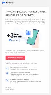 Ymmv Get 3 Months Of Free Nordvpn If You Download Nordpass Nordvpn