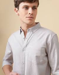 Buy Grey Shirts for Men by British Club Online