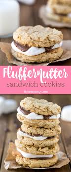 Fluffernutter Sandwich Cookies Recipe Dessert Recipes Easy How Sweet Eats Food