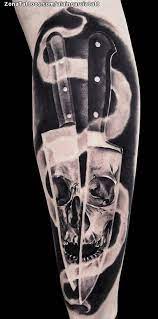 Tatuje de calavera con dos cuchillos con gorro de chef. Pin En Tatuajes Tattoos