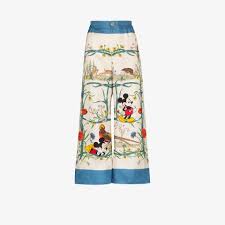 By now you already know that, whatever you are looking for, you're sure to find it on aliexpress. Gucci X Disney Mickey Mouse Floral Silk Pyjama Trousers Browns