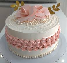 Pin By Ednea Aparecida On Bolos Decorados Elegant Birthday Cakes Cake Decorating Frosting Cake Decorating Designs