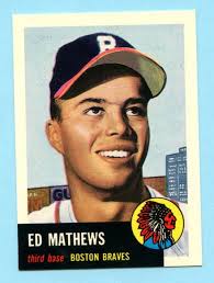 1953 Topps Archives #37 Ed Mathews