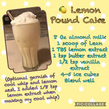I don't know if you'll believe me, but this shake is better than any birthday cake/cake batter ice cream i've ever had. Lemon Pound Cake Plexus Shake Recipes Herbalife Shake Recipes Protien Shake Recipes