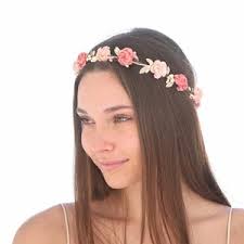Pink, Cream & White Floral Crown, Flower, Wreath, Headband, Halo, Wedding,  Photo Shoot, Baby Shower, Hens, Head Piece, Festival, Boho, Girl