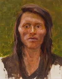 Joseph Skywolf (20th/21st C.) Warrior On Horseback