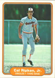 Search for historical cal ripken baseball card values based on successful ebay and auction house sales of graded cards. Cal Ripken Rookie Cards Are Plentiful Popular And Not Pricey