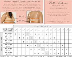 find your perfect bra size with this easy to use chart