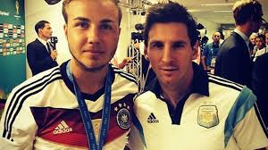 Mario Gotze Cree Que Lionel Messi Es Inalcanzable Gotze Messi Lionel Messi