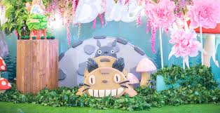Throwing an anime party can cost less than traveling to an anime convention. Kara S Party Ideas Totoro S Forest Birthday Party Kara S Party Ideas