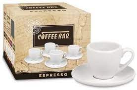 Everyday low prices, save up to 50%. Konitz Coffee Bar Espresso Cups And Saucers 2 Ounce White Set Of 4 Buy Online At Best Price In Uae Amazon Ae