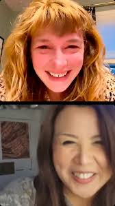 😂😂😂 oops! This one got cut off! But in this insta live @laurenwhearty  accidentally puts a filter