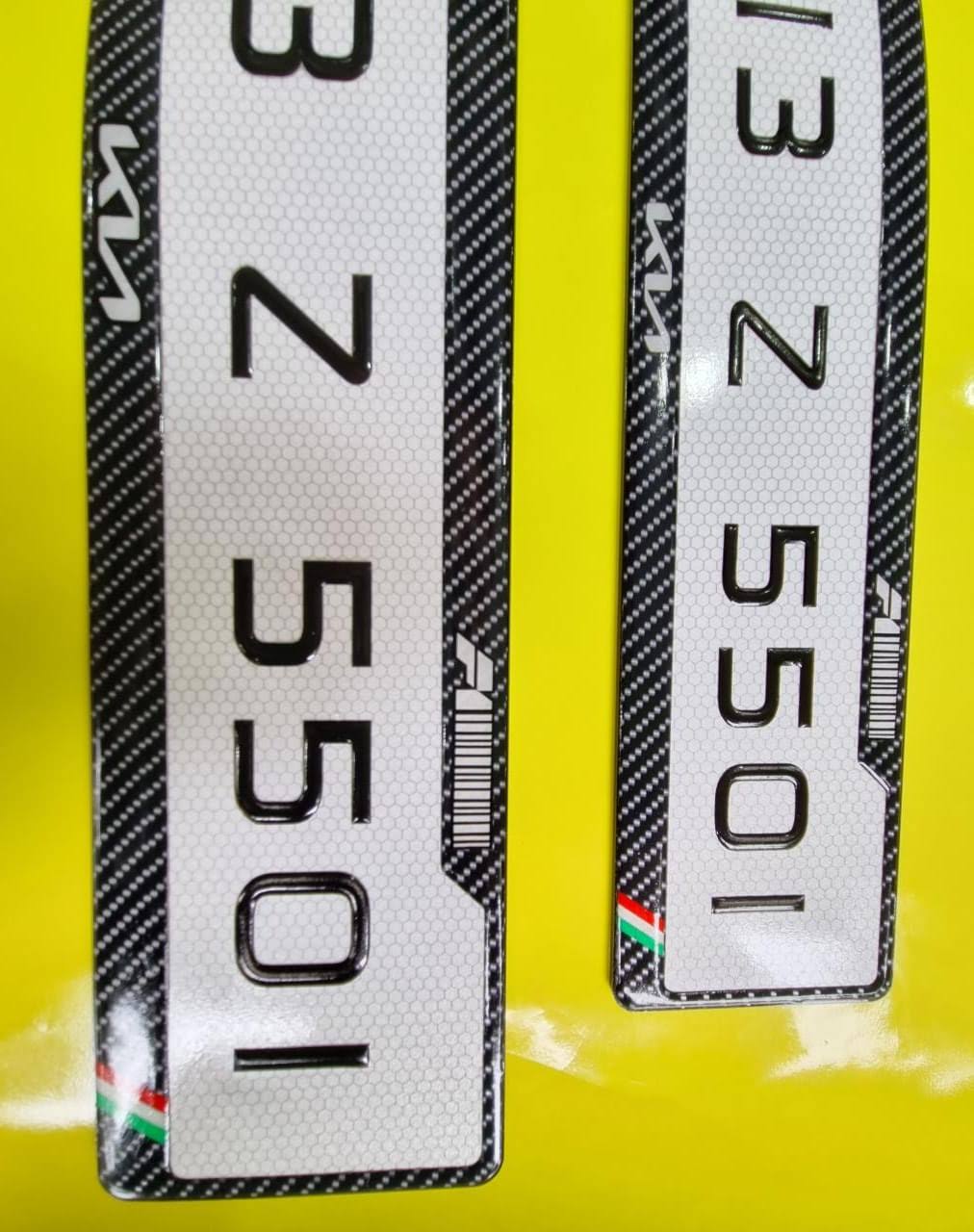 Jal number plate product image