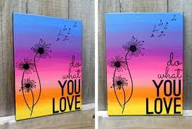 39 Beautiful Diy Canvas Painting Ideas For Your Home Shutterfly Small Canvas Art Canvas Painting Diy Simple Canvas Paintings