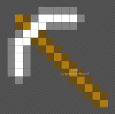 Piccone Di Ferro Di Minecraft Tutorial Guida Pyssla Perline Da Stirare 13x13 Schemiperline It Perline Da Stirare Minecraft Pixel Art
