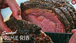 Why prime rib is the best holiday roast. Perfect Pellet Grill Smoked Prime Rib Roast Grilling 24x7