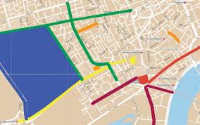 While mayfair and park lane retain their prestigious spots at the business end of the board (the latter despite having only one side of the road. The Real Life Monopoly Board Londonist