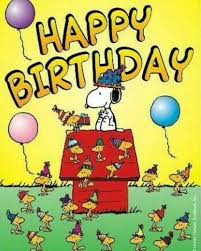 Happy Birthday Feliz Cumpleanos De Snoopy Cumpleanos Snoopy Saludos De Feliz Cumpleanos