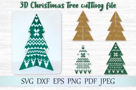 3d Christmas Tree Graphic By Magicartlab Creative Fabrica