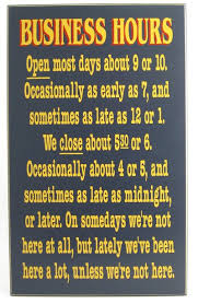Business Hours Business Hours Sign Funny Coffee Signs Personalized Signs
