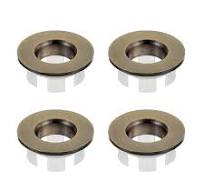 Uxcell Sink Overflow Ring, Bathroom Sink Overflow Drain Cover for Kitchen  Basin Copper