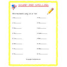 Web, net, bed, ten name the. English Sound And Spelling Worksheet 1 Grade 2 Estudynotes