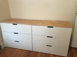 Light Birch Top For Nordli Dresser Cheaper Than The Top And Base And Matches My Furniture Ikeahacks