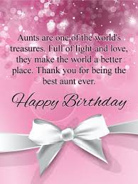 So, go to the flower shop and buy a bouquet of beautiful fragranced roses and gift it on her birthday. Birthday Cards For Aunt Birthday Greeting Cards By Davia Free Ecards