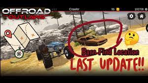 You must find & build the cuda first or these will not show up!!!today i show y'all how to get the new field finds as well as give y'all their locations. Offroad Outlaws Abandoned Barn Find Location Hidden Car Newupdate March 2021 Youtube