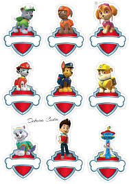 Tag Patrulha Canina Tag Patrulha Canina Decoracao Infantil Patrulha Canina Kit Digital Patrulha Canina