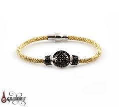 925 Ayar Zirkon Tasli Gumus Miknatisli Bileklik Bileklik Gumus Hediyeler