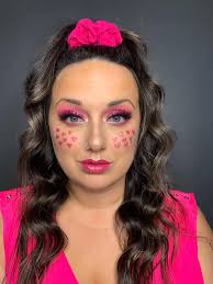 This is me with my new makeup. Whitney Taylor, you had suggested nude lip  and cheek color for me, but I went with ballerina instead. I'm thinking  that you were right and