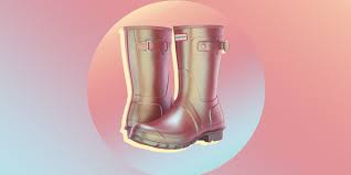 Hunter S New Pink Iridescent Rain Boots Are The Best Purchase You Ll Make All Spring Health Com